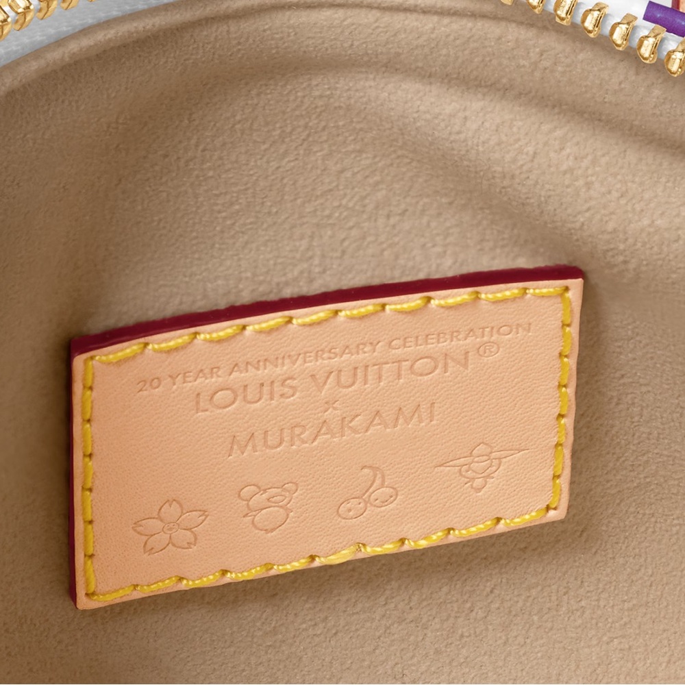Louis Vuitton White Mini Bag with Iconic Monogram - Picture 5 of 12